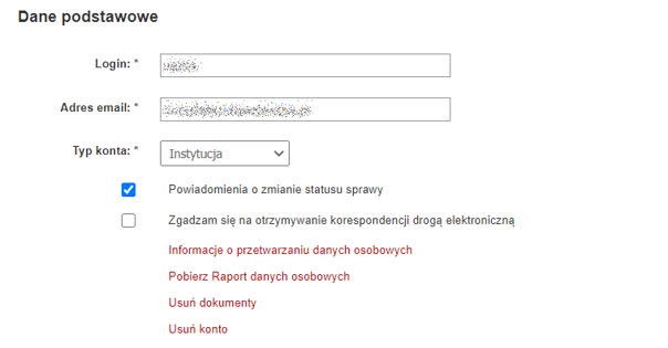 Rysunek 19  Profil interesanta - przetwarzanie danych